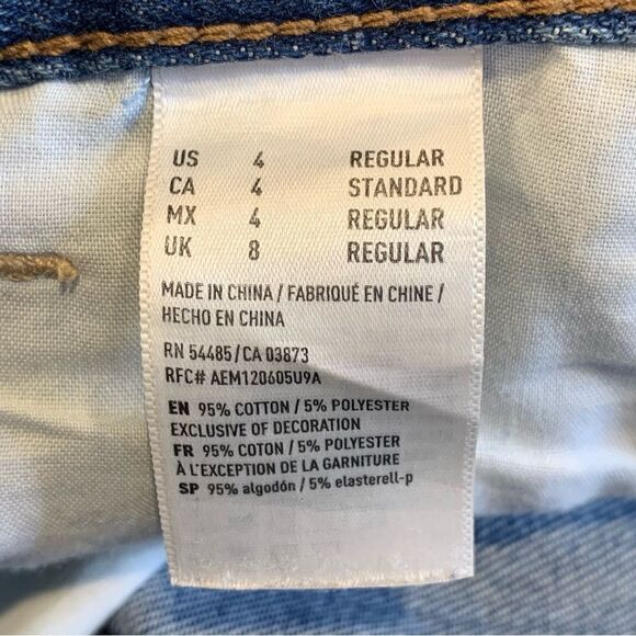 American Eagle Mom Jeans Size 4 - Picture 9 of 10
